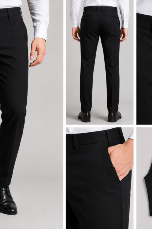 black pants
